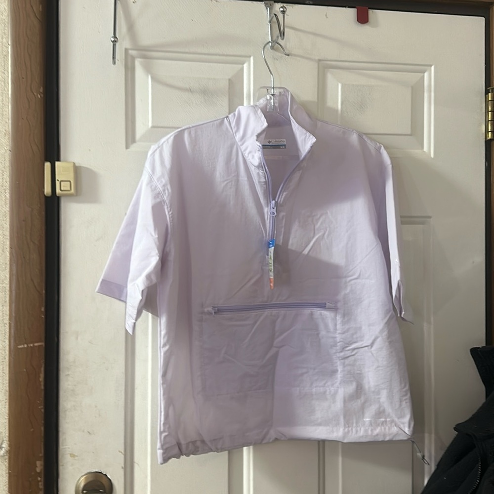 Columbia Boundless Trek Pull Over: LIGHT PURPLE: NEW WITH TAGS: SIZE MEDIUM